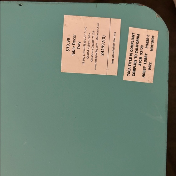 Hobby Lobby Table Decor Tray - Picture 3 of 3